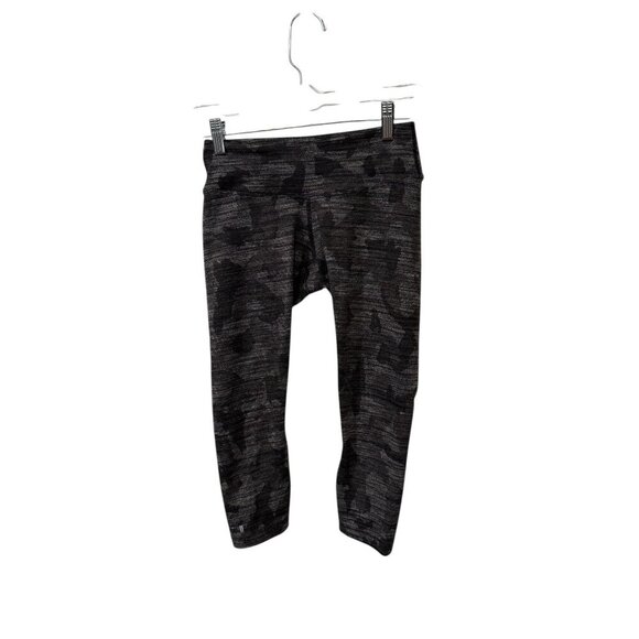 Nobull Womens Camo Print Athletic Leggings Black/Grey Size S - Picture 1 of 5